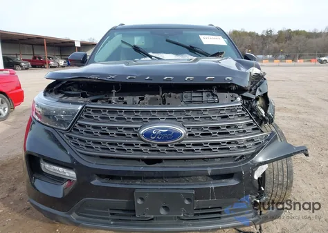 2022 Ford Explorer Xlt из США, поврежденный, VIN 1FMSK8DH1NGC09310